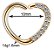 Piercing Daith Coração Prata Love Pedra Zirconia 10 Mm - Imagem 9