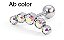 Piercing Cluster Para Helix Cartilagem Pedras De Strass - Imagem 9