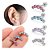 Piercing Cluster Para Helix Cartilagem Pedras De Strass - Imagem 16