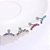Piercing Cluster Para Helix Cartilagem Pedras De Strass - Imagem 4