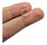 Piercing Argola Trançada Prata 925 6 Mm 8 Mm Fina 0,6 Mm - Imagem 2