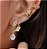 Piercing Argola Falso Fake Dourado Pedra Zirconia Semi Joia - Imagem 5