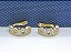 Piercing Argola Falso Fake Dourado Pedra Zirconia Semi Joia - Imagem 10