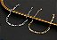 Pulseira Unisex Folheada A Ouro Ou Rodio Semi Joia 4 Mm - Imagem 8