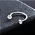 Piercing Septo Ferradura Nariz Cartilagem Pedra Zirconia Aço - Imagem 3