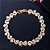Pulseira Bracelete Prata Ou Dourada Zircônia Noiva Debutante - Imagem 3