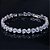 Pulseira Bracelete Prata Ou Dourada Zircônia Noiva Debutante - Imagem 12