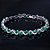 Pulseira Bracelete Prata Ou Dourada Zircônia Noiva Debutante - Imagem 14