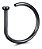 Piercing Argola Titânio D-ring  Nariz 8 Mm - Imagem 5