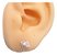 Brinco Infantil Tarraxa Baby Dourado F Ouro 18k - 3 Pares - Imagem 5