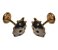 Brinco Infantil Tarraxa Baby Dourado F Ouro 18k - 3 Pares - Imagem 4