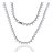 Colar Chocker Pedra Zirconia Coração Riviera Dourado Prata - Imagem 7