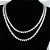 Colar Chocker Pedra Zirconia Coração Riviera Dourado Prata - Imagem 3
