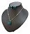 Conjunto Colar E Brinco Zirconia Fusion Tiffan Oval Grande - Imagem 9