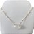 Colar Pedra Zirconia Fusion Oval Dourado Semijoia Model Tiff - Imagem 1