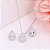 Conjunto Colar Brinco Noiva Pedra Zirconia Prata Dourad Gota - Imagem 8
