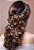 Tiara Arranjo Grinalda Cabelo Noiva Pérola Fio Strass Brilho - Imagem 14