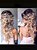 Tiara Arranjo Grinalda Cabelo Noiva Pérola Fio Strass Brilho - Imagem 6