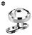 Piercing Microdermal Titânio Pedra Cristal 3mm 4mm 5mm - Imagem 2