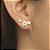 Brinco Ear Cuff  Pedra Strass Prata Dourado Estrela Pequeno - Imagem 6