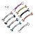 Piercing Sombracelha Banana Aço Cirúrgic Pedra Zircônia 3 Mm - Imagem 20