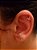 Piercing Tragus Dourado Cartilagem Pedra Mini Borboleta 6mm - Imagem 6
