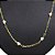 Maxi Colar Com Pérola De Coração Folheado Ouro 18k 80 Cm - Imagem 3