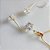 Conjunto Colar E Brinco Pedra Zirconia Estrela Banhado Ouro - Imagem 3