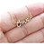 Colar Pedra Zirconia Dourado Ouro 18k Semijoia Love Colorido - Imagem 1