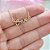 Colar Pedra Zirconia Dourado Ouro 18k Semijoia Love Colorido - Imagem 5