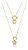Colar Filhos Pedra Zirconia Banhado Ouro 18k Semi Joia - Imagem 5