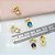 Colar Filhos Pedra Zirconia Banhado Ouro 18k Semi Joia - Imagem 2