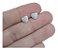 Brinco Zirconia Dama Daminha Folheado Ouro Ou Prata Coração - Imagem 1