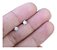 Brinco Pedra Zirconia Estrela 2 Furo Daminha Infantil 3 4 Mm - Imagem 4