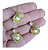 Conjunto Colar E Brinco Fundo Do Mar Concha Pérola Zirconia - Imagem 6
