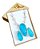 Conjunto Colar E Brinco Zirconia Fusion Gota Azul Super Luxo - Imagem 5