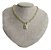 Colar Cadeado Coração Pedra Zirconia Semi Joia Com Garantia - Imagem 2
