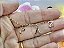 Colar Chocker Paz Dourado Semijoia Pingente Pedra Zirconia - Imagem 3