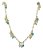 Colar Chocker Pedra Colorido Folheado A Ouro 18k Semi Joia - Imagem 1
