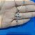 Colar Cruz Crucifixo Grafite Pedra Zirconia Rodio Negro - Imagem 9
