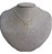 Colar Menino E Menina Casal Pedra Zirconia Semi Joia F. 18k - Imagem 1