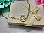 Colar Chocker Dourado Árvore Da Vida Pedra Zirconia Folheado - Imagem 9
