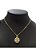 Colar Ns Aparecida Pedra Zirconia Semijoia Folheado Ouro 18k - Imagem 1