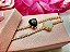 Colar Chocker Zirconia Coração Vermelho Preto Branco Riviera - Imagem 19
