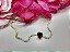 Colar Chocker Zirconia Coração Vermelho Preto Branco Riviera - Imagem 5