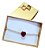 Colar Chocker Zirconia Coração Vermelho Preto Branco Riviera - Imagem 2