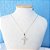 Colar Cruz Crucifixo Noiva Zirconia Dourada Folheada A Ouro - Imagem 8