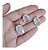 Conjunto Colar E Brinco Zirconia Fusion Tiffan Oval Verde - Imagem 1