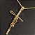 Colar Cruz Crucifixo Jesus Zirconia Dourado F. Ouro 18k - Imagem 5