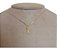 Colar Menino Pedra Zirconia Dourado F. Ouro 18k Semi Joia - Imagem 1